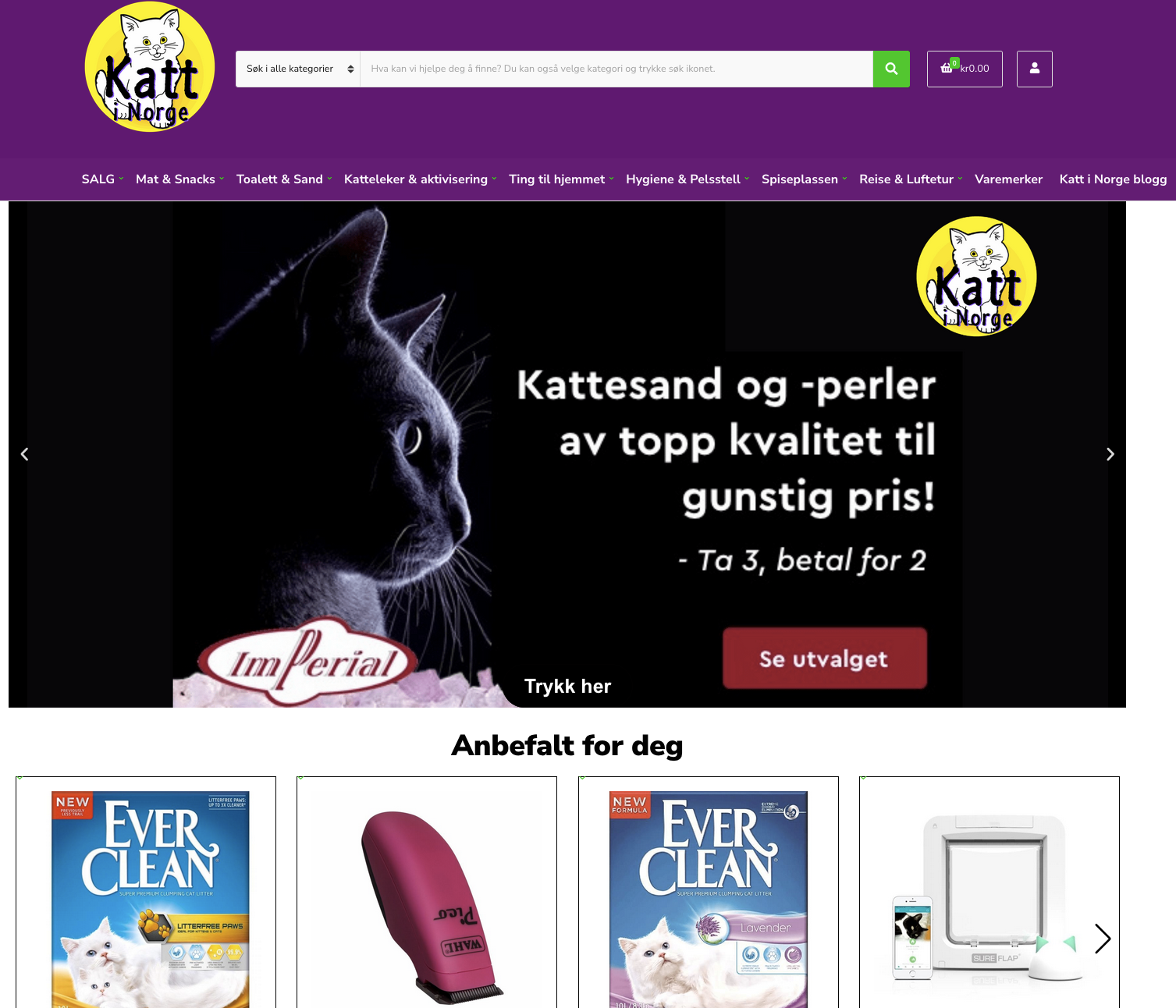 Omtale og erfaring med Katt i Norge